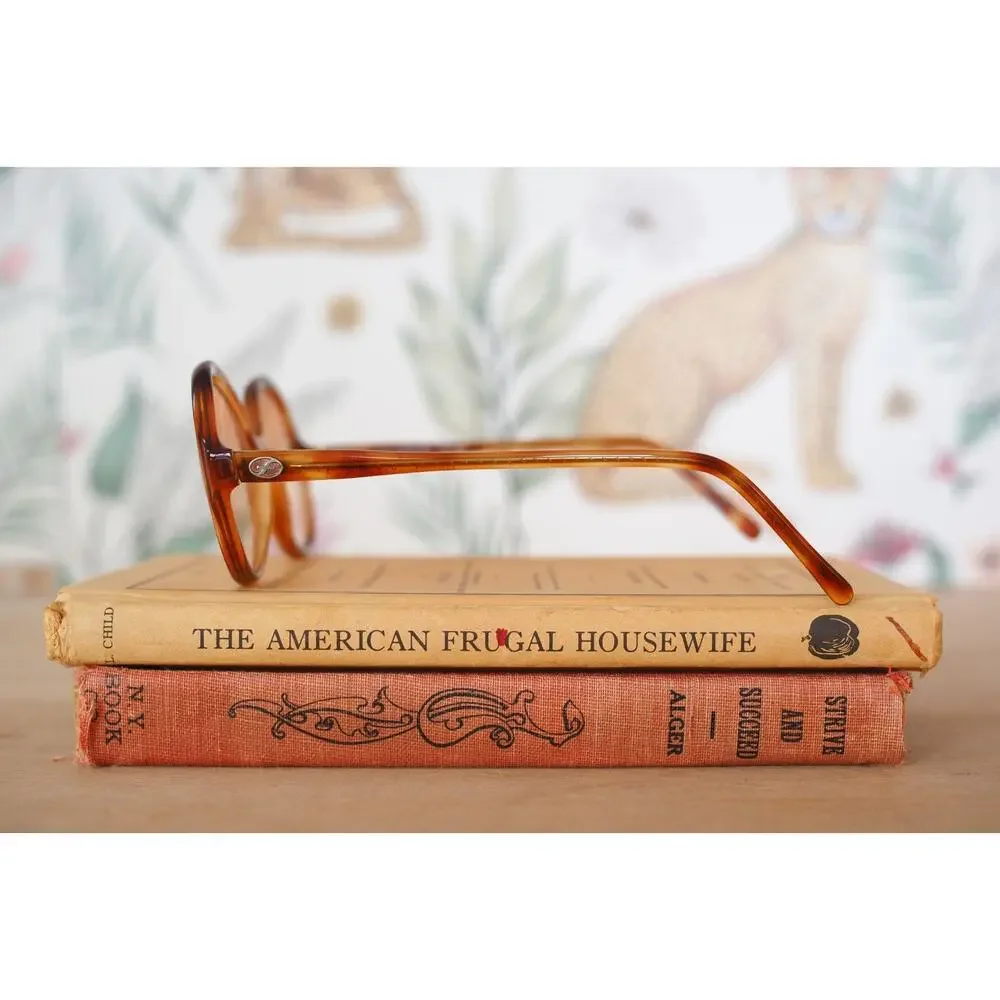 1970s Vintage Shuron Sunglasses USA Glam Retro Grandma Chic Beach Festival